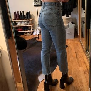 Wedgie Jeans (cropped) modified